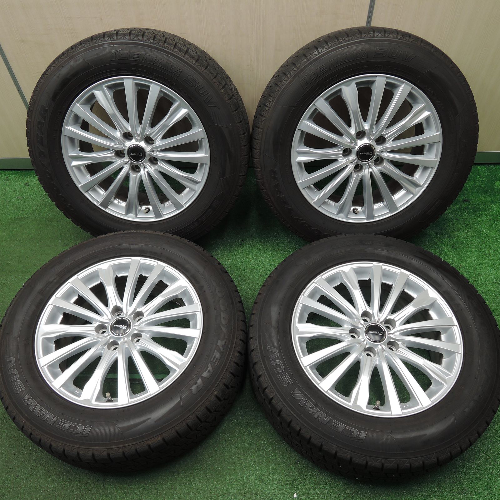 ブリヂストン タイヤセット 175/65R15 美品　バリ溝 バリ溝！ブリジストン 175/65R15 4本 アクア スイフト
