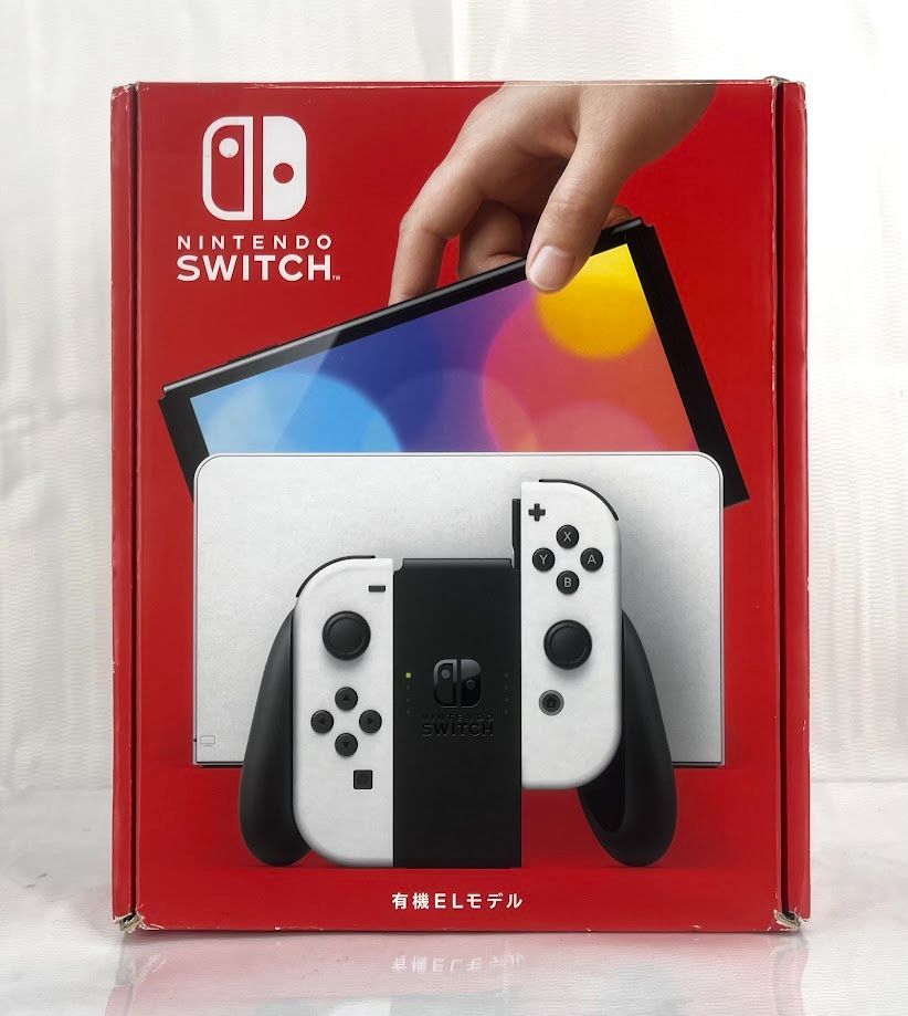 【開封済・未使用品】 Nintendo Switch(有機ELモデル) Joy-Con(L)/(R) ホワイト A0826 0924ML004 0120240912104202