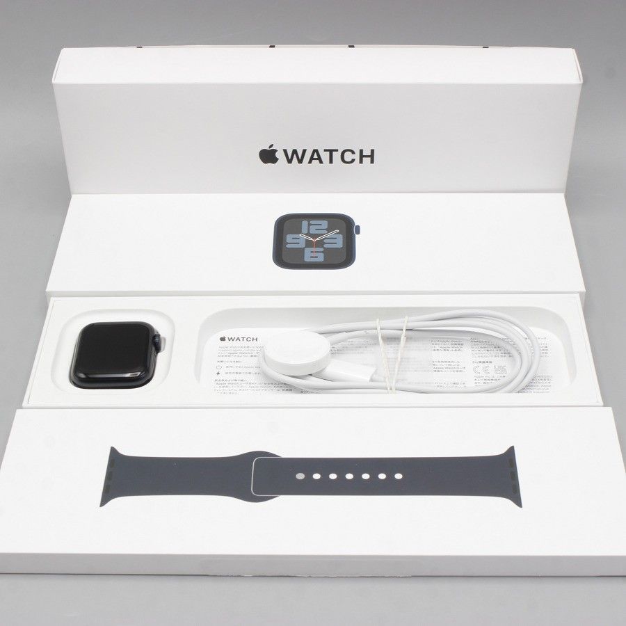 美品】Apple Watch SE 第2世代 40mm GPS MR9X3J/A ミッドナイト