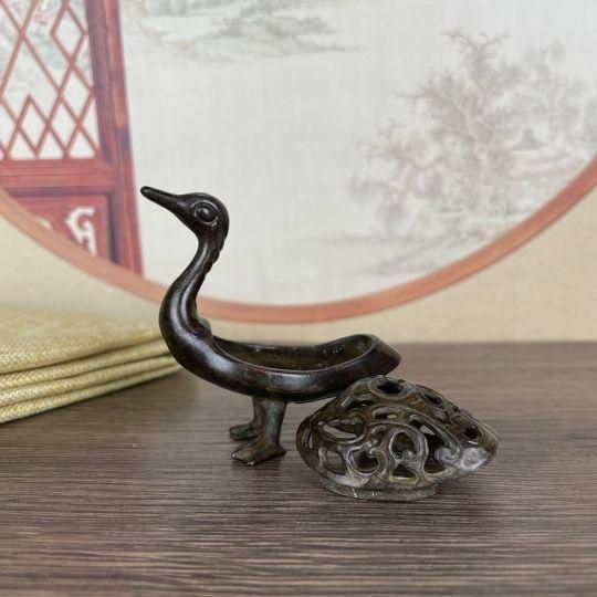 銅細工 香炉 香道具 装飾品 工芸品 美術品 置物 - メルカリ