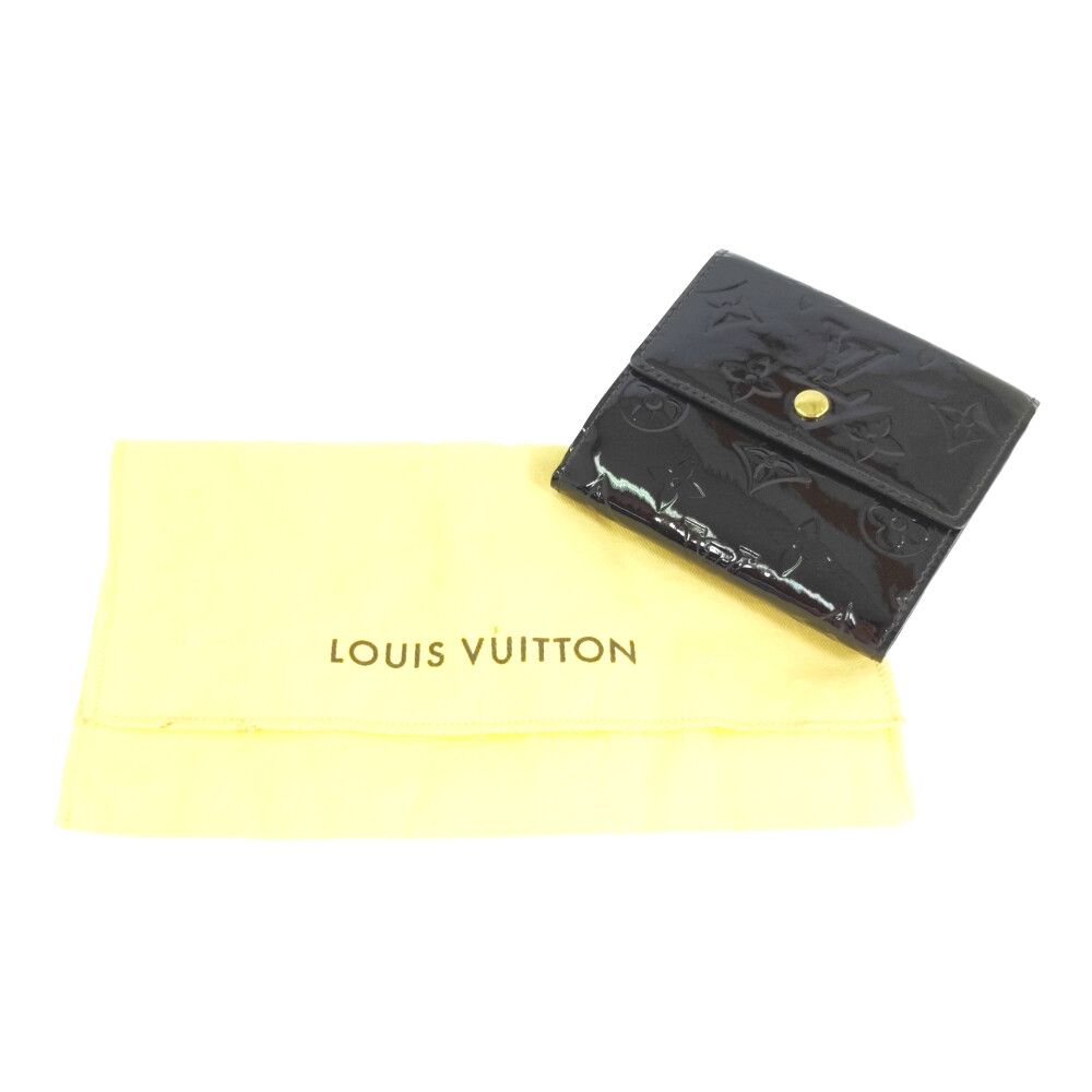 LOUIS VUITTON ルイヴィトン モノグラム・ヴェルニ・ポルトモネビエ