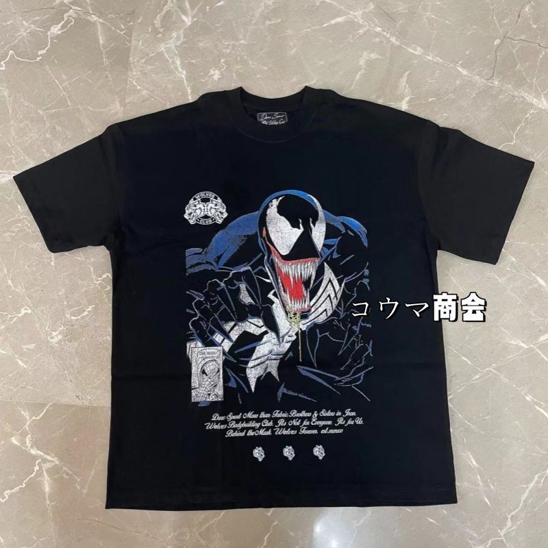 新品 DARC SPORT ヴェノム ヴェノム マーベル 連名半袖 Tシャツ  BLACK