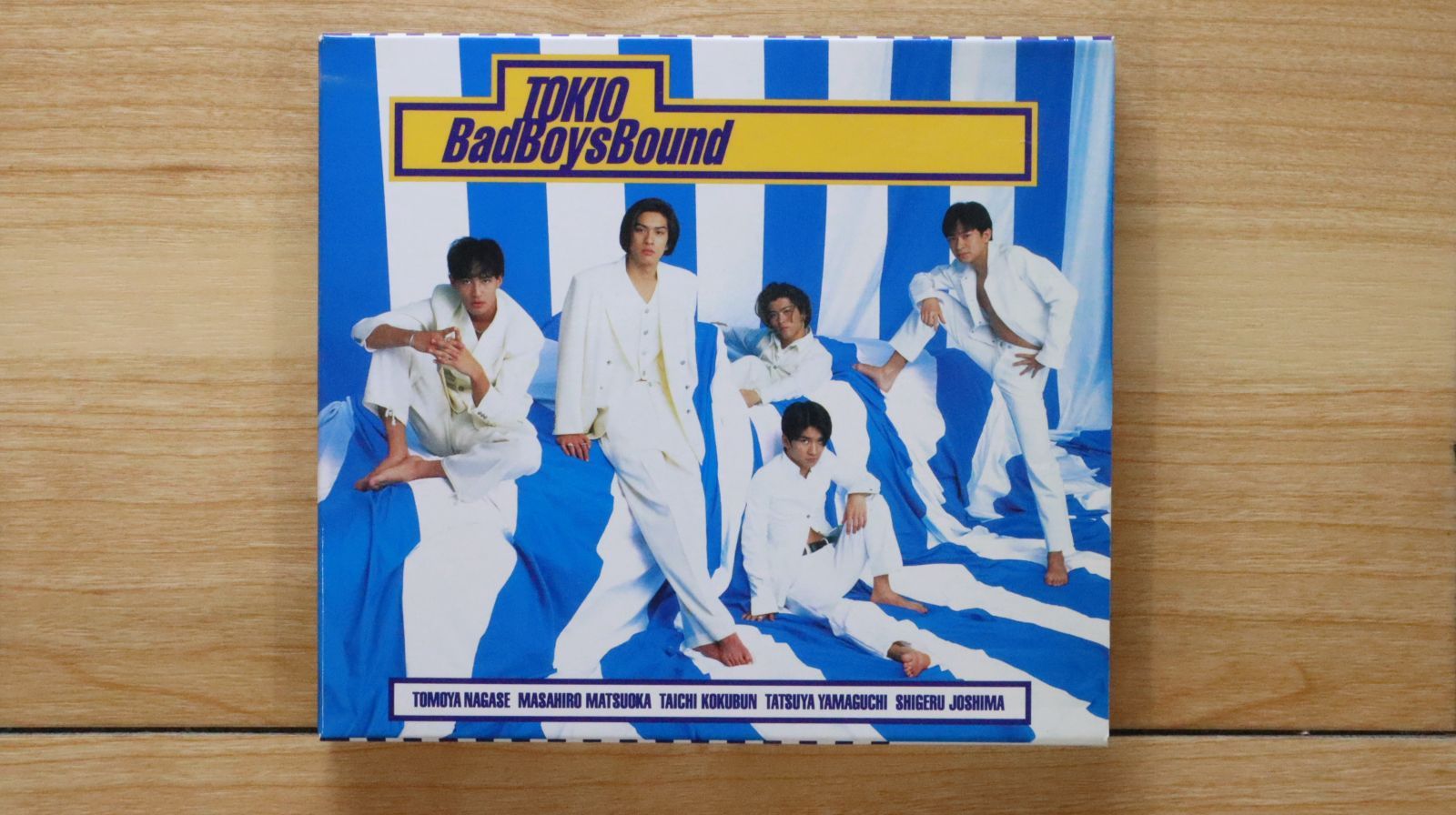 【希少】TOKIO全員集合　公式写真　８８枚 国内盤CD☆トキオ/TOKIO□ Bad Boys Bound 【SRCL3248