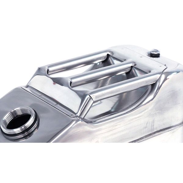 エマーソン Emerson たて型ステンレスガソリン携行缶 10L 消防法適合品 EM-140N