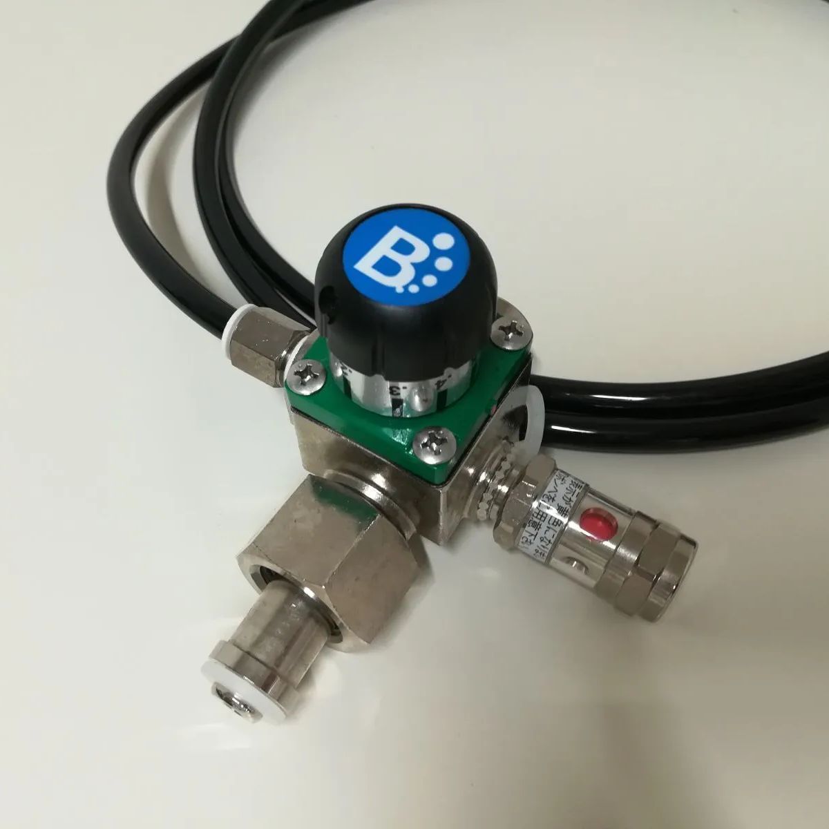 炭酸水メーカー Beeタン 6気圧減圧弁セット ミドボン接続用 レギュレーター