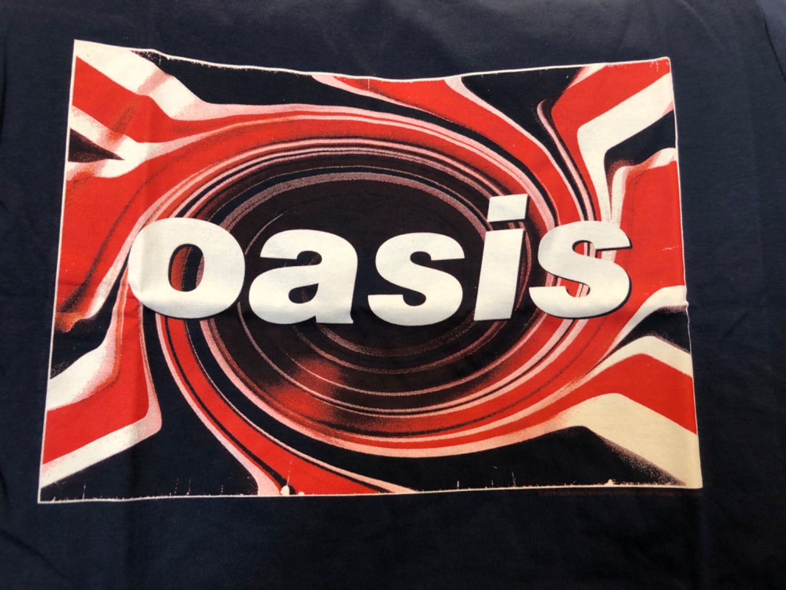 Oasis：UNION JACK Tシャツ - ロックパレス ロックTシャツ専門店