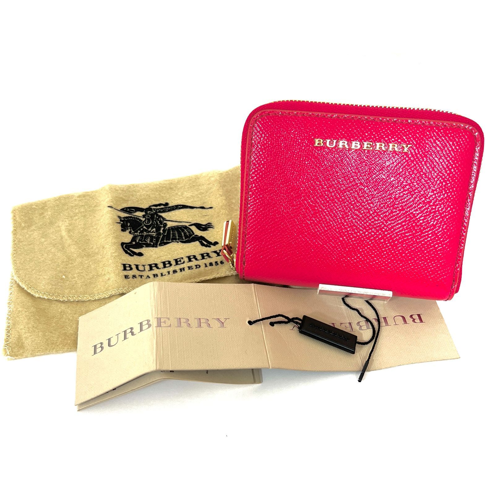 SD2286 新品未使用！ BURBERRY バーバリー コーティングレザー 