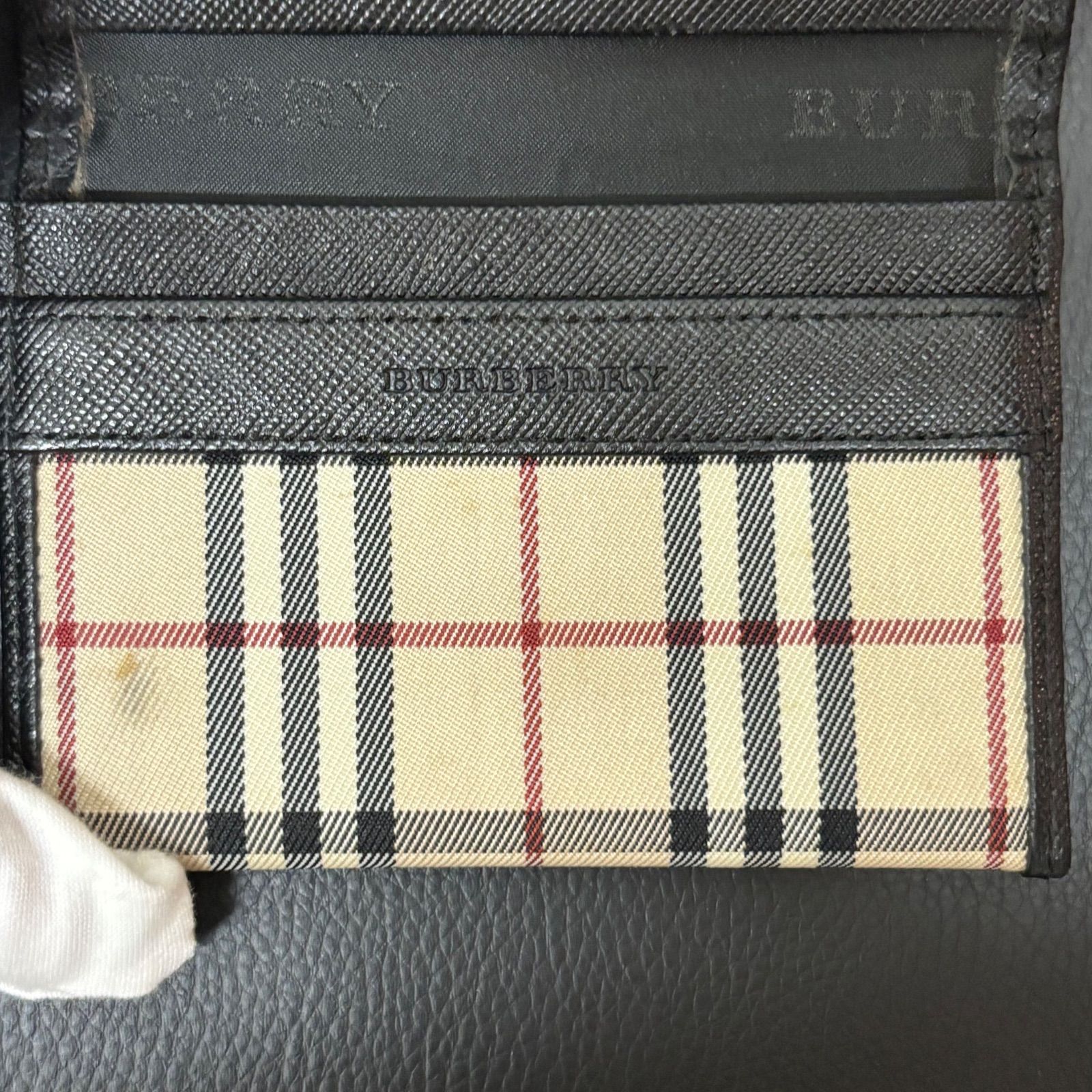 ◎BURBERRY バーバリー ノバチェック カードケース 名刺入れ