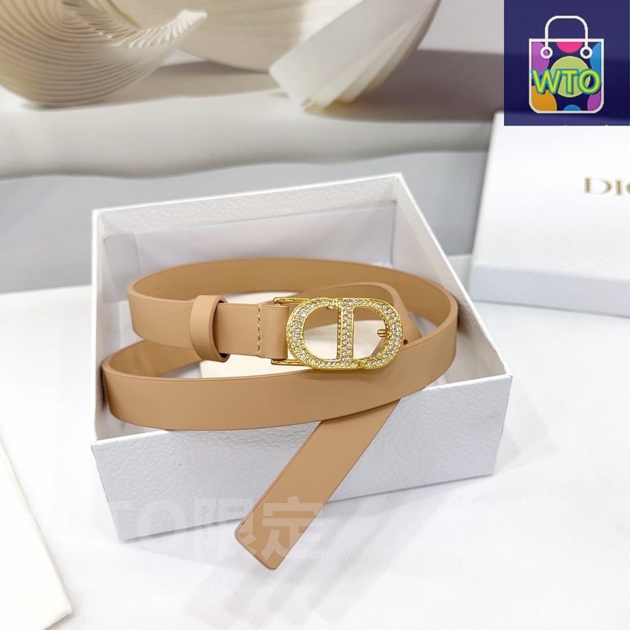 Dior ディオール エレガント ファッションベルト08
