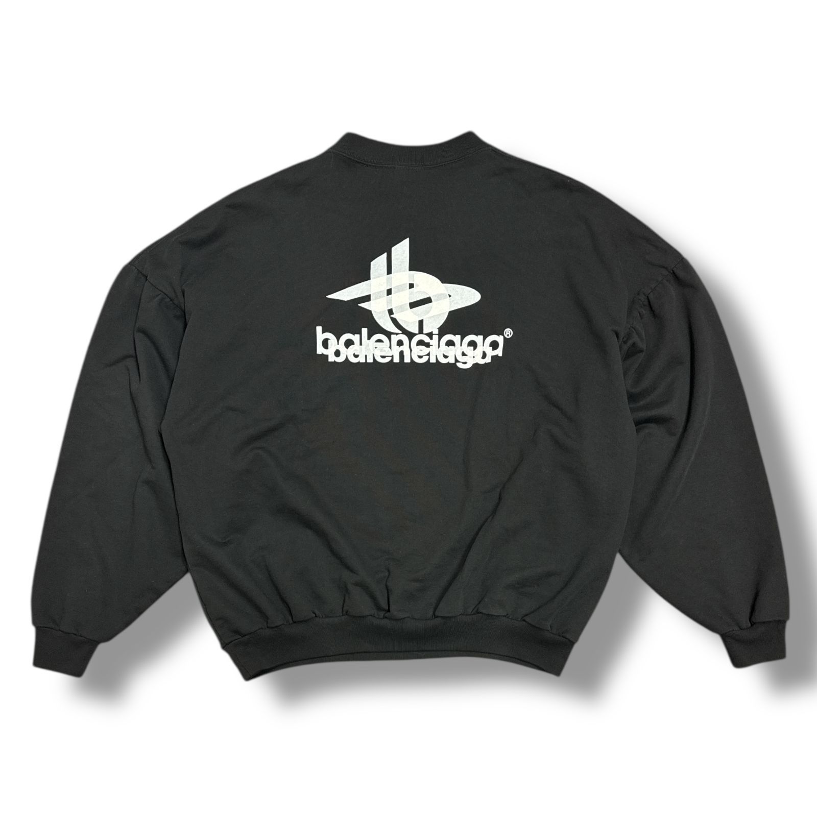 試着のみ】BALENCIAGA レイヤードスポーツ スウェット