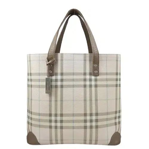 Burberry(バーバリー) ベビーピンク ノバチェック トートバッグ