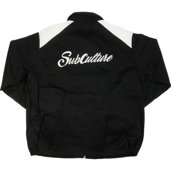 Size【3】 SubCulture サブカルチャー TWO－TONE CLOTH JACKET BLACK 