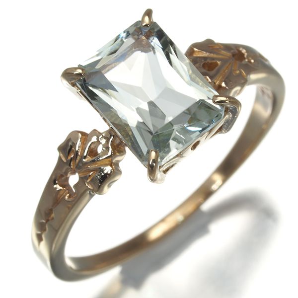 アガット リング グリーンクォーツ 11号 K10YG #167418 - メルカリ 