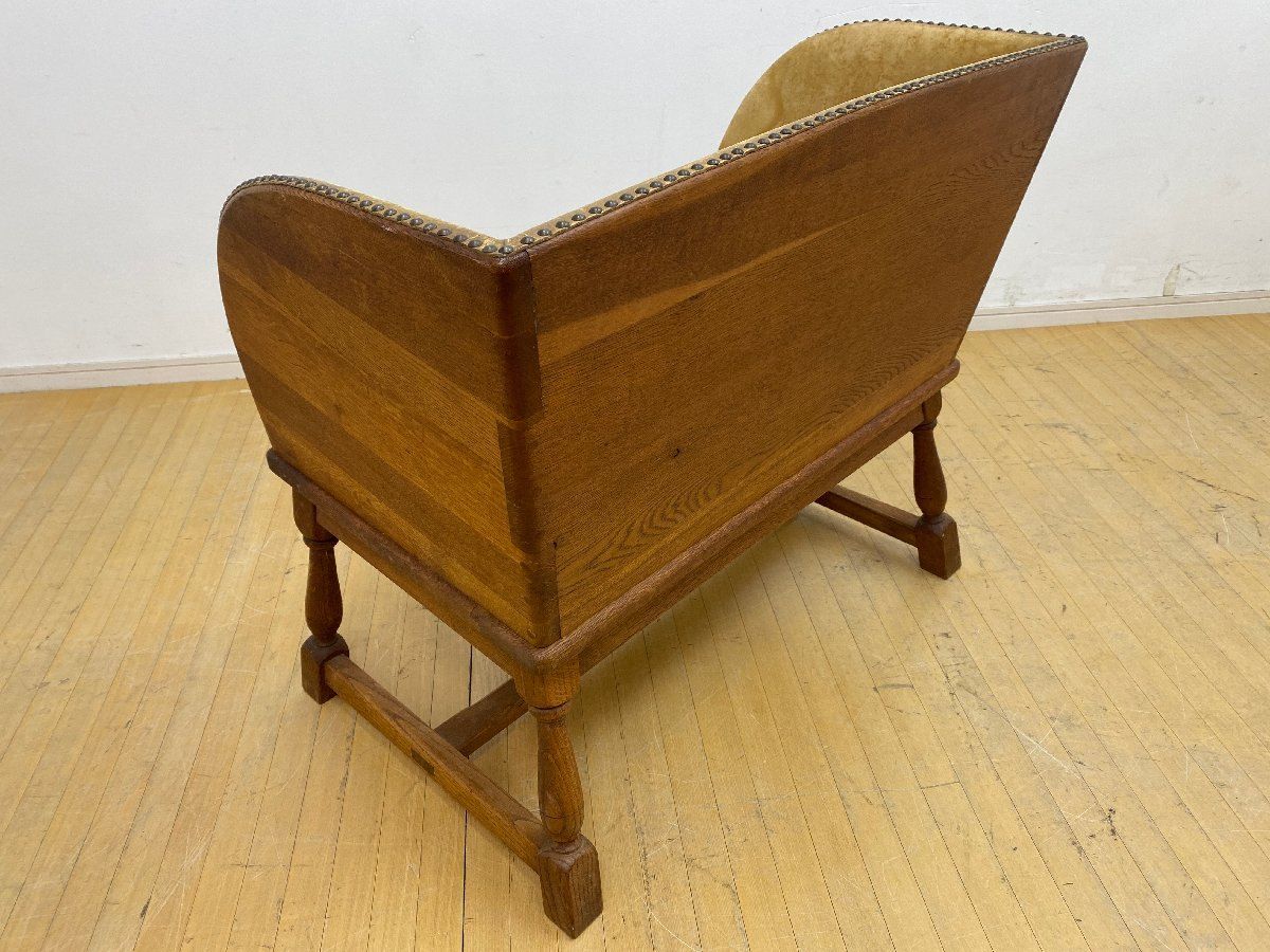 超 飛騨産業 キツツキ WINDSOR ウィンザー セトル ベンチ 1950～1960年代 オールドキツツキ ●