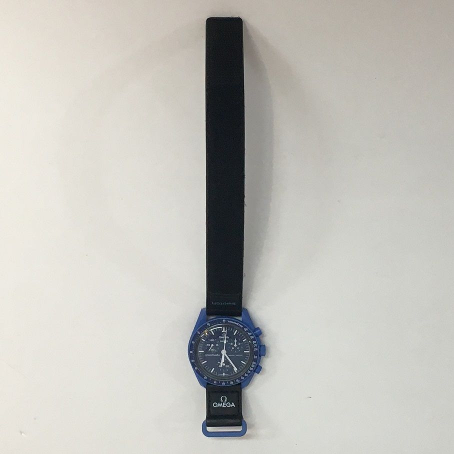 オメガ × スウォッチ OMEGA × Swatch ミッション トゥ ネプチューン MISSION TO NEPTUNE SO33N100  バイオセラミック【7376-004】 - メルカリ