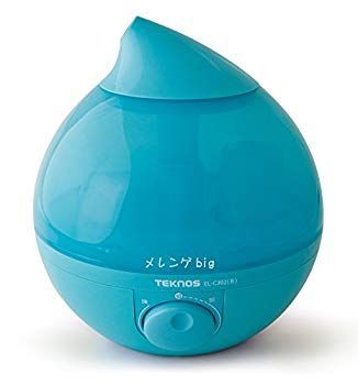 冷暖房・空調 【】TEKNOS テクノス しずく型加湿器 超音波式 EL-C302