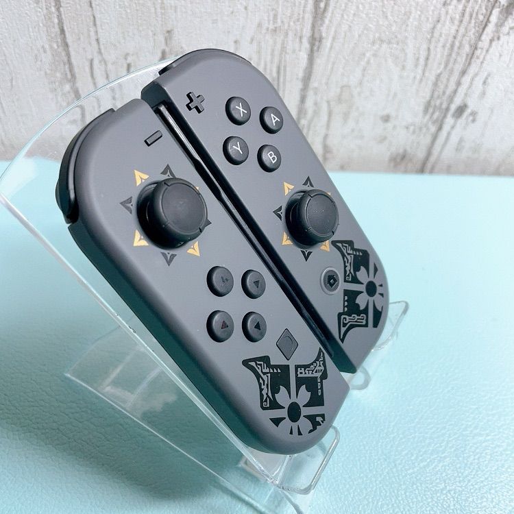 ほぼ未使用品 レアカラー モンハンライズ Switch 左右セット