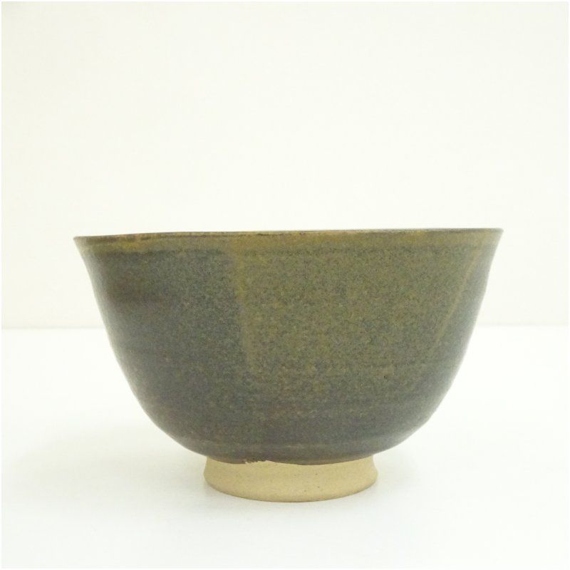 御代窯造 伊羅保釉茶碗（共箱） 茶道 抹茶 おしゃれ 抹茶茶碗
