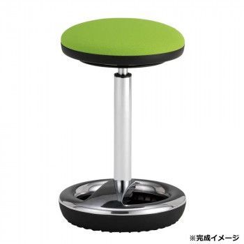 藤沢工業 TOKIO スイングスツール MSH-20 イエローグリーン
