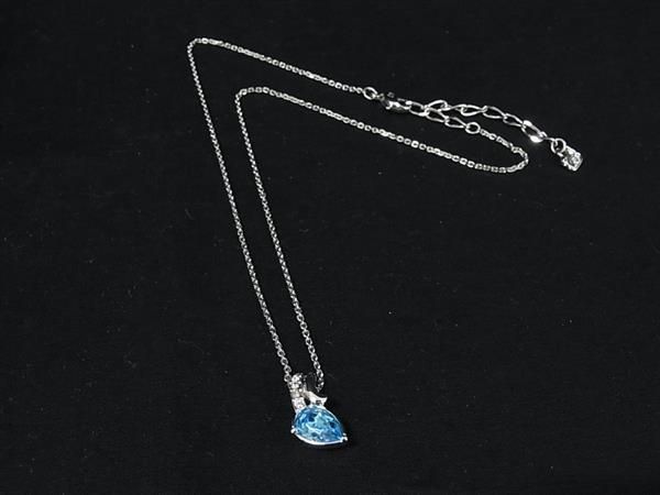 スワロフスキー　ネックレス □美品□ SWAROVSKI スワロフスキー ラインストーン ネックレス