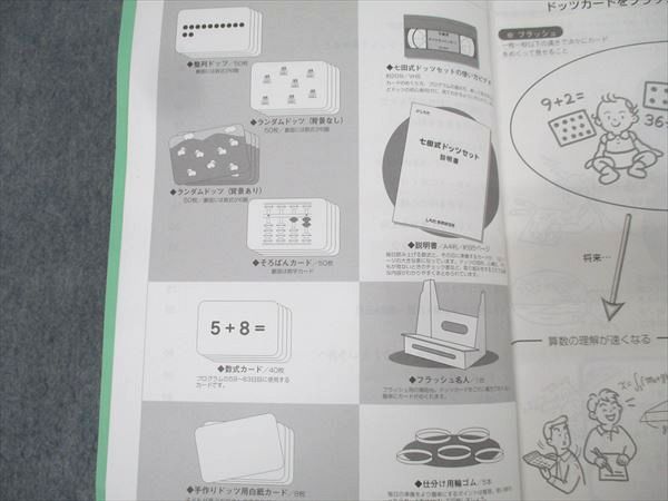 しちだ 右脳計算力を引き出す七田式ドッツセット 1999 080R2D - メルカリ