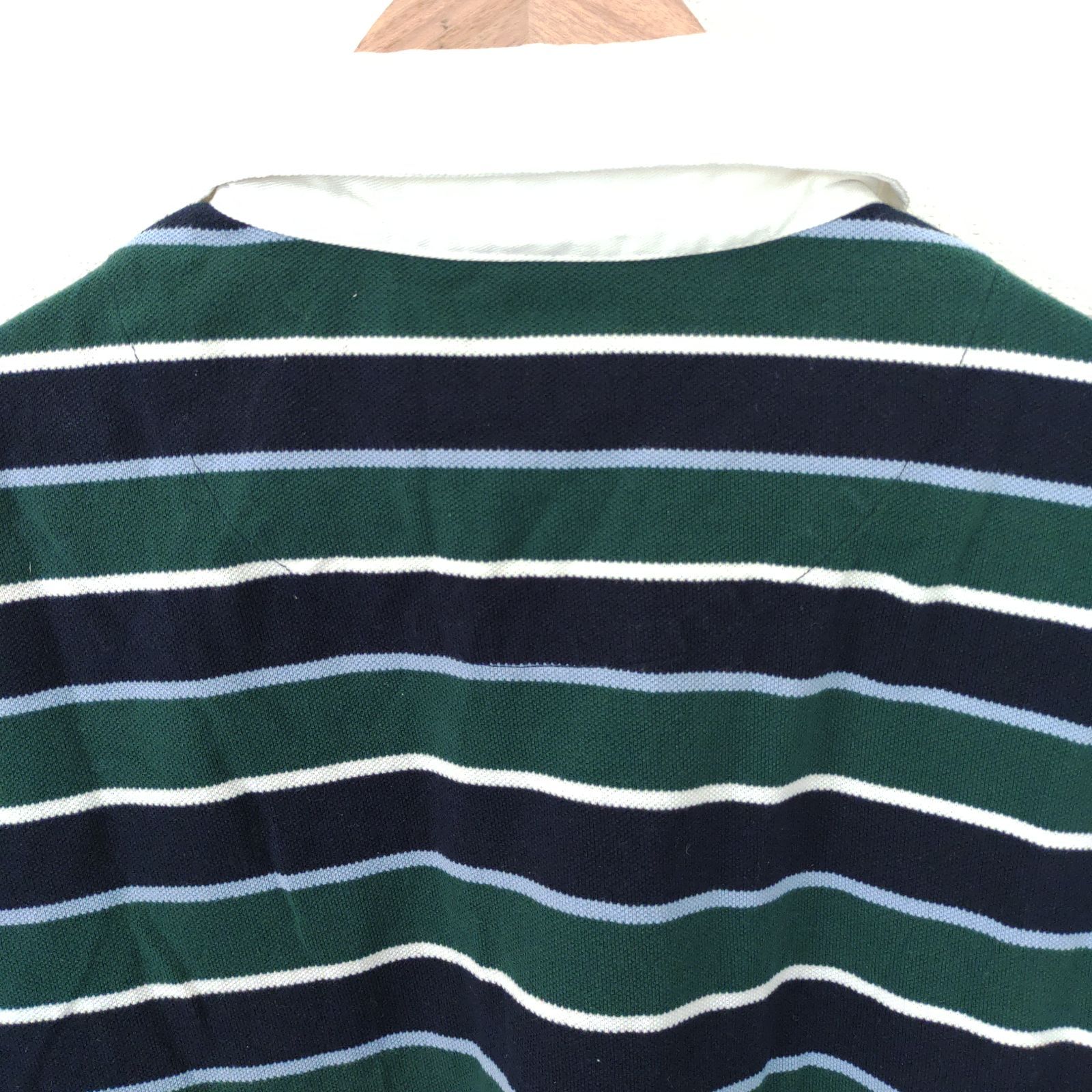 w^)b Kent ケント KT16SS-012 綿100％ 半袖 ラガーシャツ 鹿の子