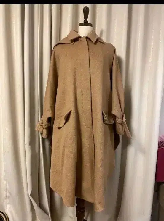 マックスマーラ Maxmara クチト ああ 瑪瑙 ケープ コート M