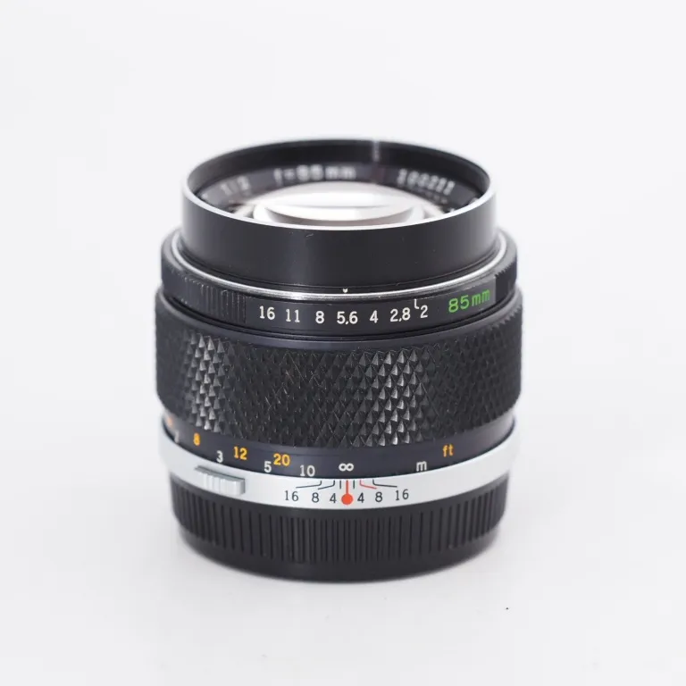 オリンパス　OM ZUIKO 85mm f2 少しカビとキズあり Olympus OM-SYSTEM F.Zuiko Auto-T 85mm F2 修理記録 – レンズ