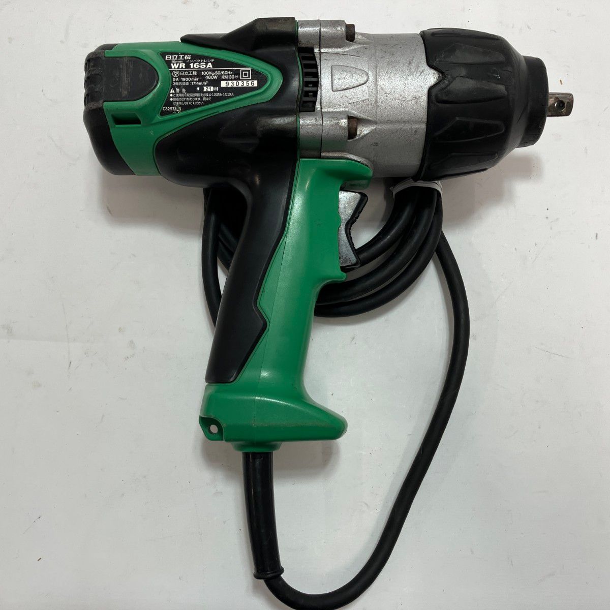 HITACHI 日立 インパクトレンチ WR16SA グリーン コード式 16mm