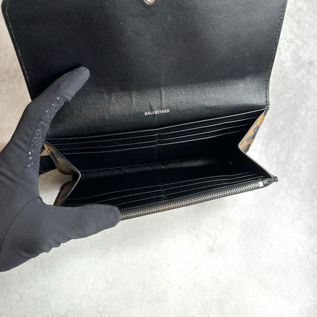 ⭐️美品⭐️バレンシアガ 594289 レザー エブリデイ 長財布 ブラック