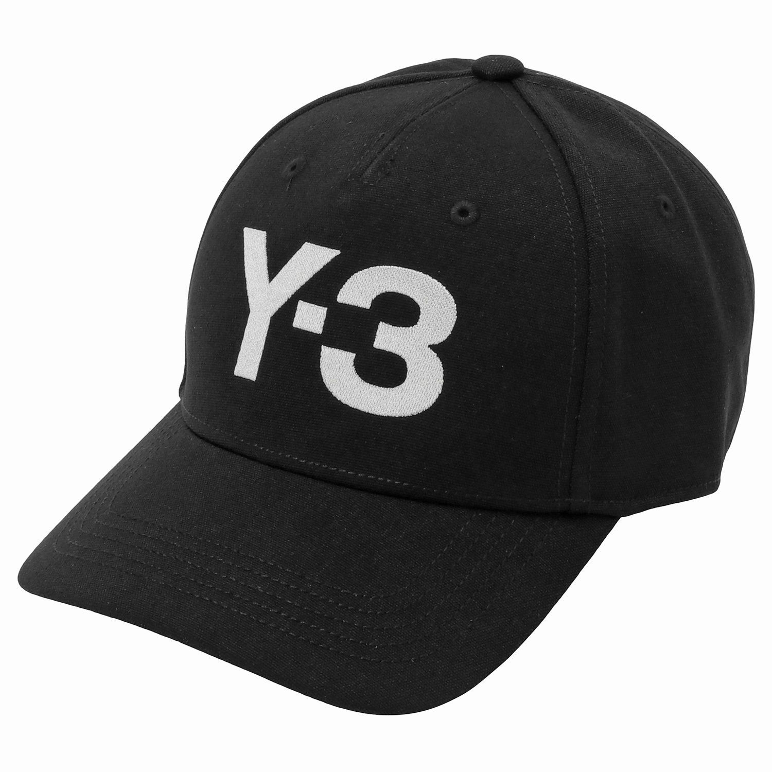 ワイスリー Y-3 H62981 BLK ロゴ刺繍 ベースボールキャップ 帽子 ...