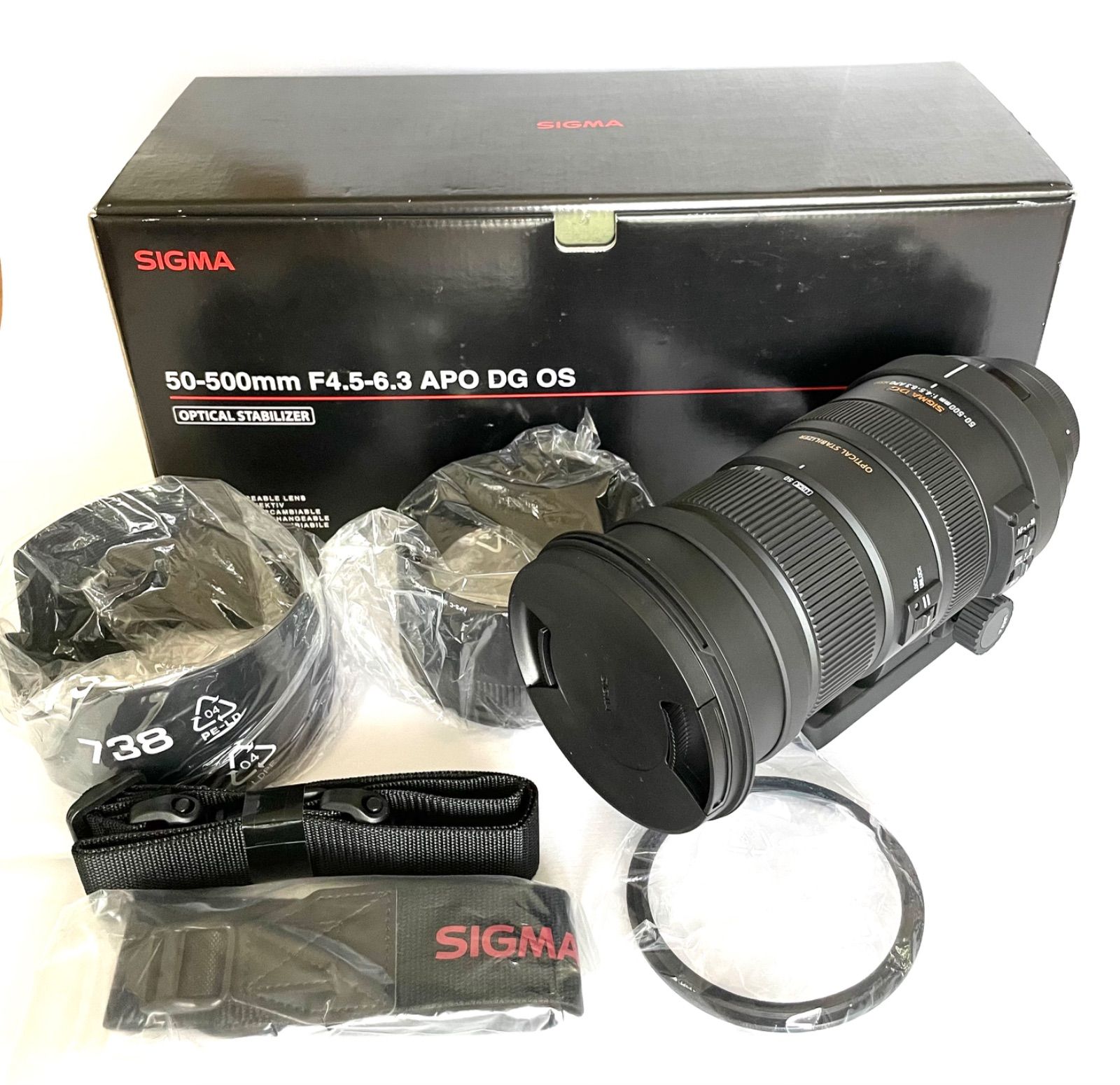 50-500mm DG EX APO シグマ F4-6.3 HSM SIGMA | F4.5-6.3 キヤノン用 