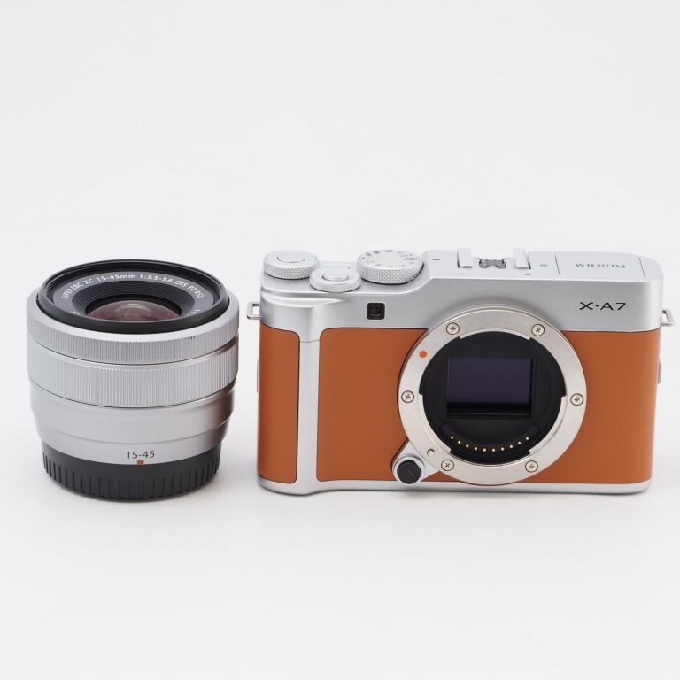 富士フイルム X-A7 レンズキット CAMEL新品FUJIFILM