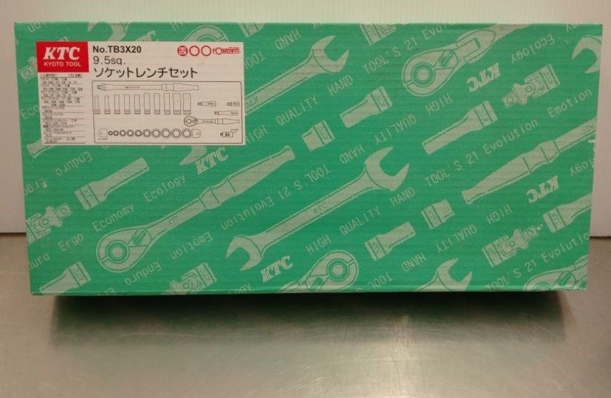 未使用品 KTC 9.5sq(3/8)ソケットレンチセット TB3X20 囗T巛 - メルカリ