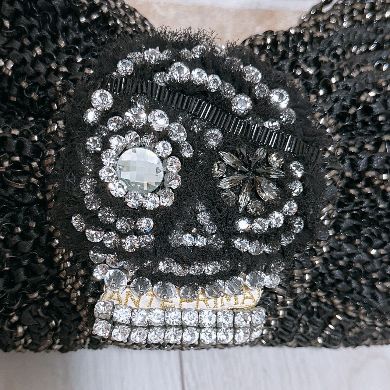 美品》ANTEPRIMA(アンテプリマ)ワイヤーバッグ スカル