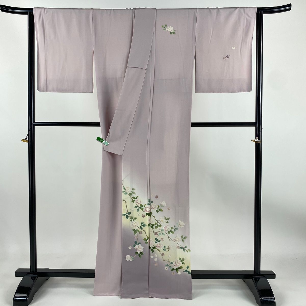 付下げ　紗袷　薄ピンク　鈴蘭風 楽天市場】【新古品】 訪問着 着物 正絹 袷 薄ピンク地 金通し