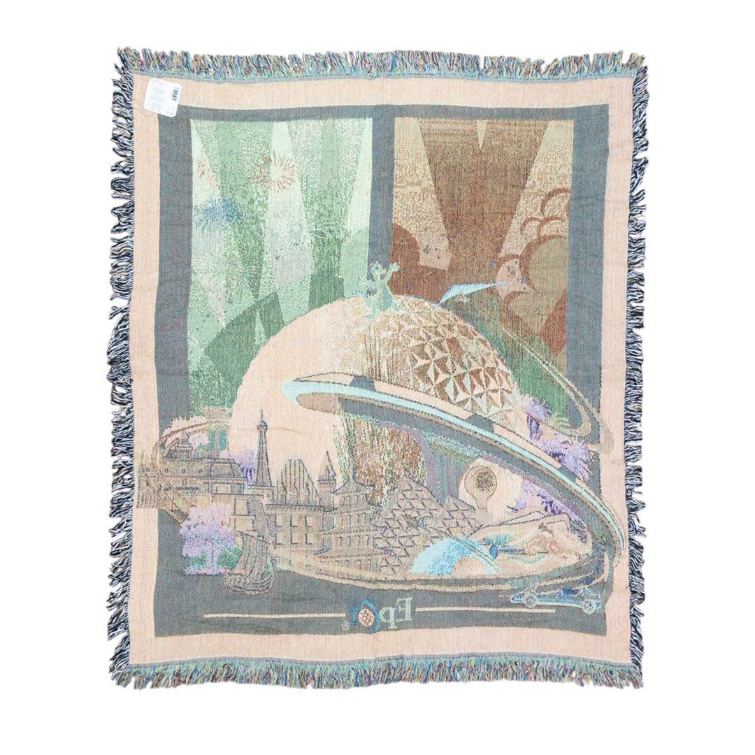 vintageラグ カーペット USA製 ディズニー epcot フィグメント