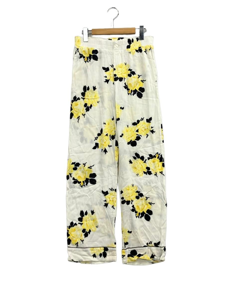 ガニー ロングパンツ 花柄 レディース SIZE 36 S GANNI