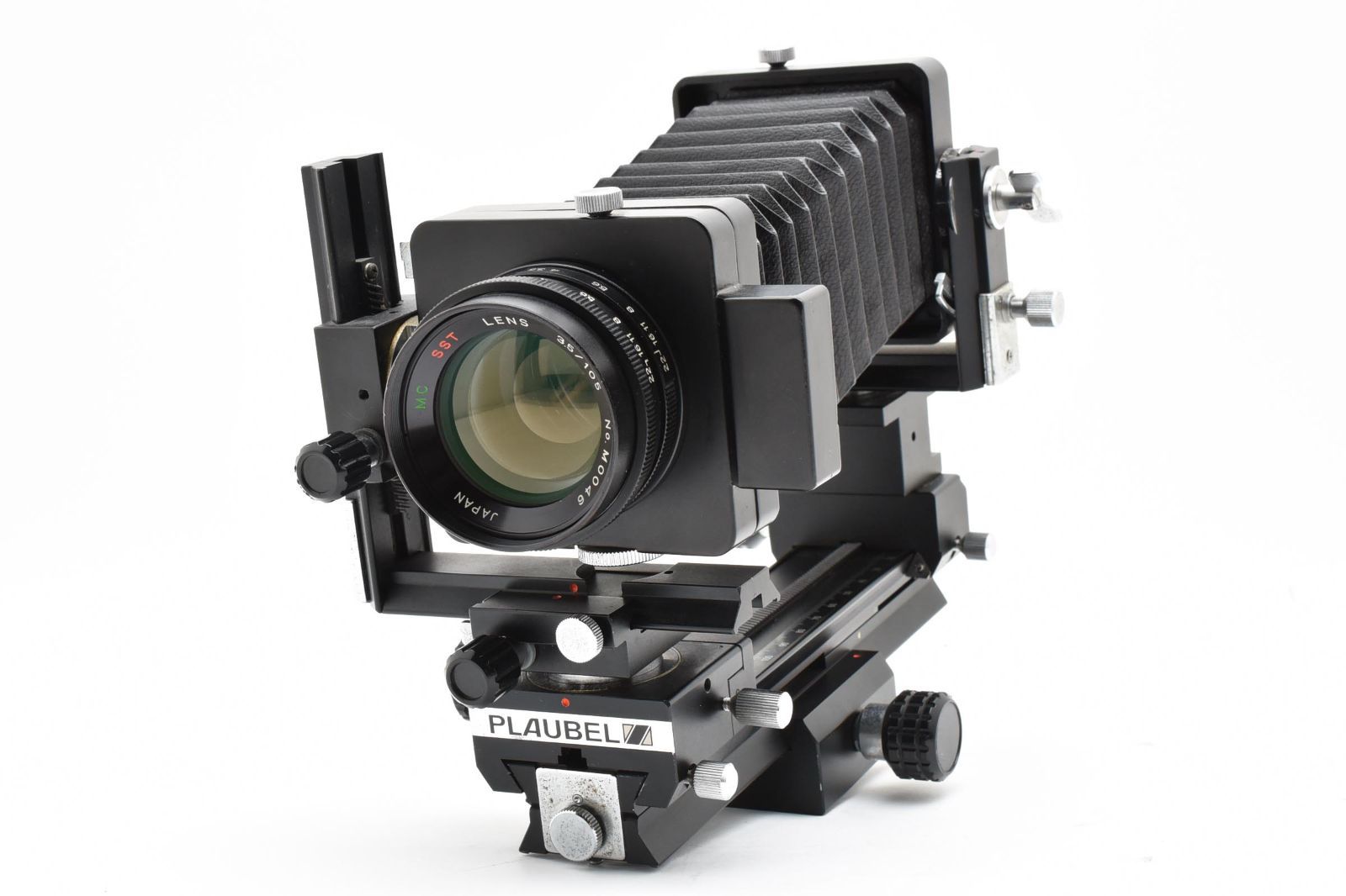 上 プラウベル PLAUBEL SST BELLOWS ベローズ MC SST LENS 105mm F3.5 大判 フィルム カメラ レンズ A0564