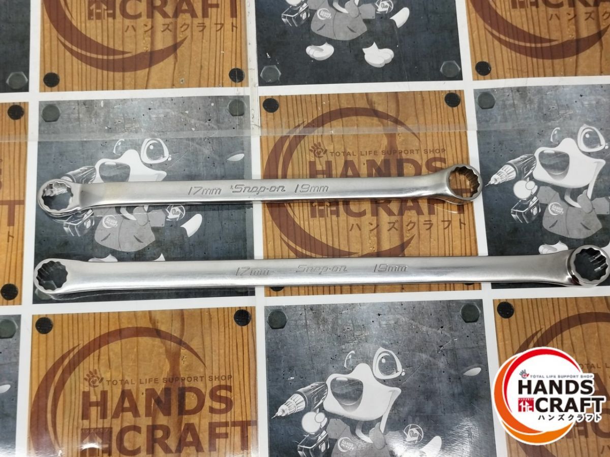 ◆ 品 スナップオン XDHFM1719 XBM1719A メガネレンチ ２本セット