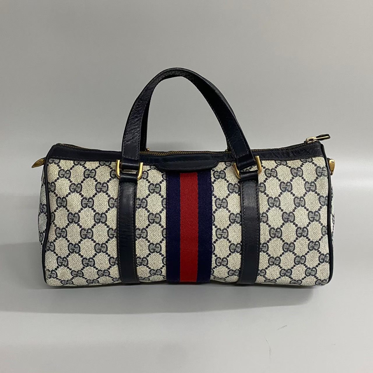 美品 GUCCI グッチ オールドグッチ シェリーライン GGモノグラム
