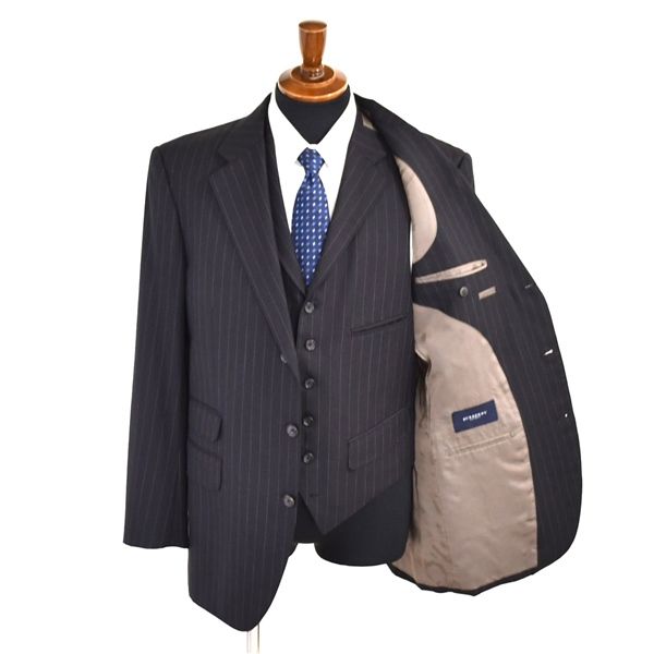 バーバリー BURBERRY 3つボタン シングル 段返り ジャケット