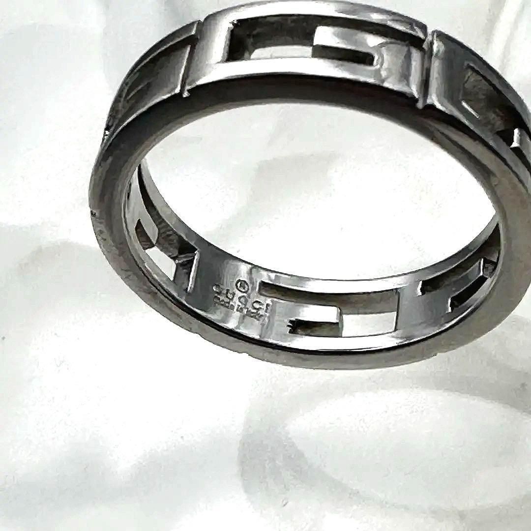 GUCCI K18WG 750 マルチプルリング 9.5号 総重量4.3g - メルカリ