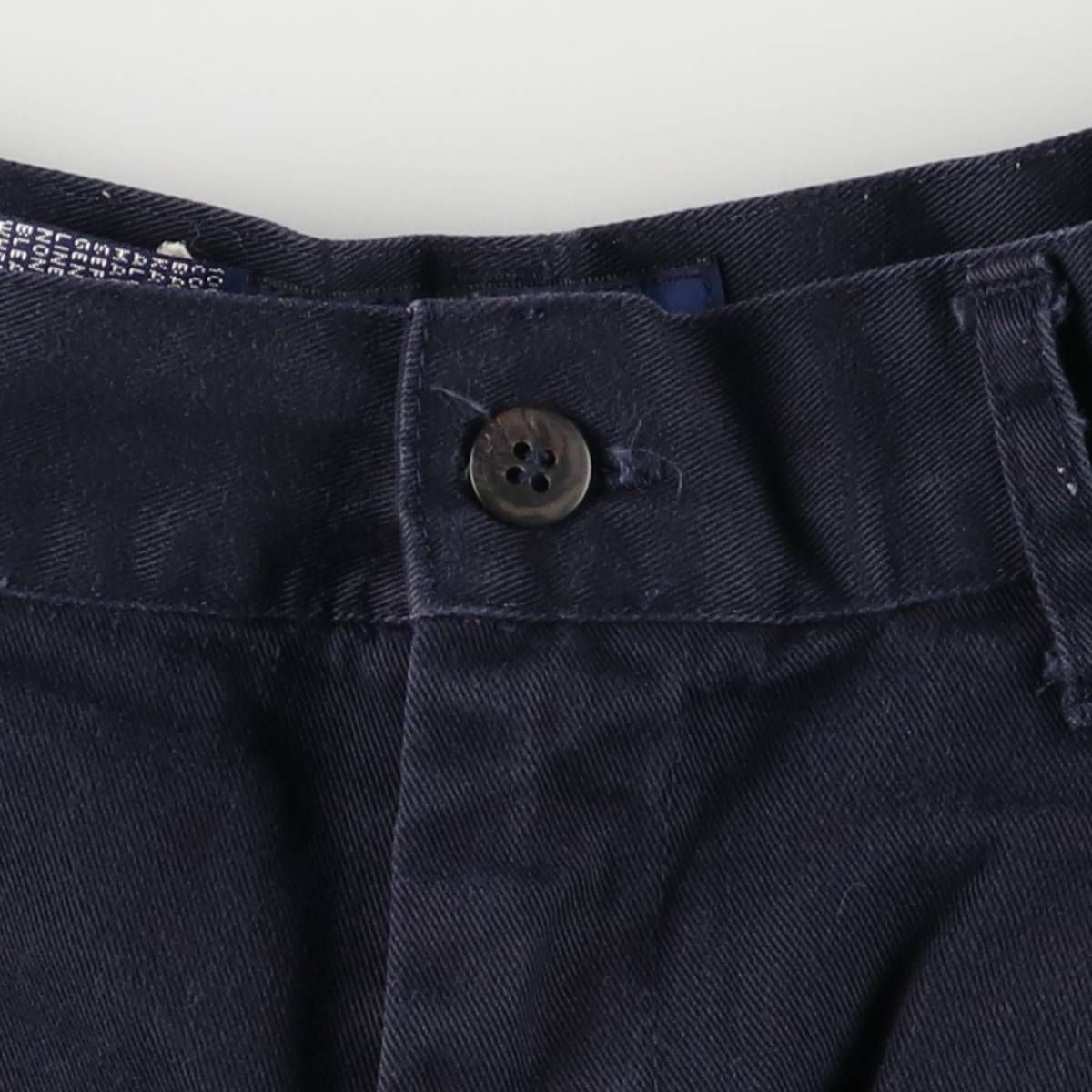 ラルフローレン ツータックチノショーツ ヴィンテージ 古着 黒紺 90s 00s 古着 ラルフローレン Ralph Lauren POLO by Ralph Lauren TYLER