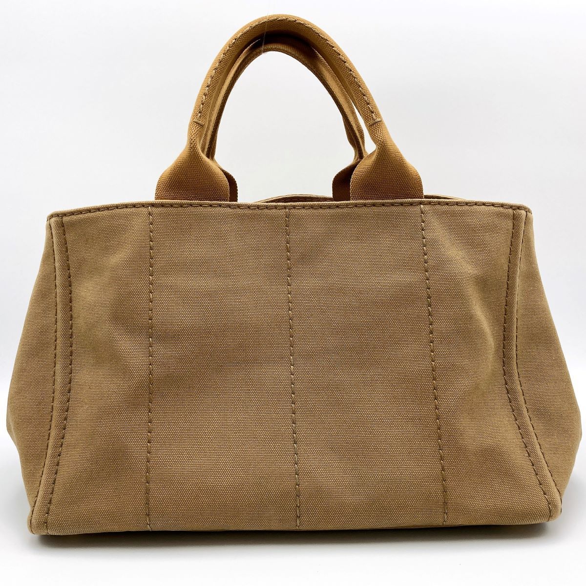 美品 PRADA プラダ カナパ トートバッグ ハンドバッグ バッグ ブラウン 