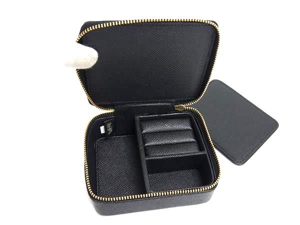 コーチ アクセサリーボックス アクセサリー 小物入れ ブランド 黒