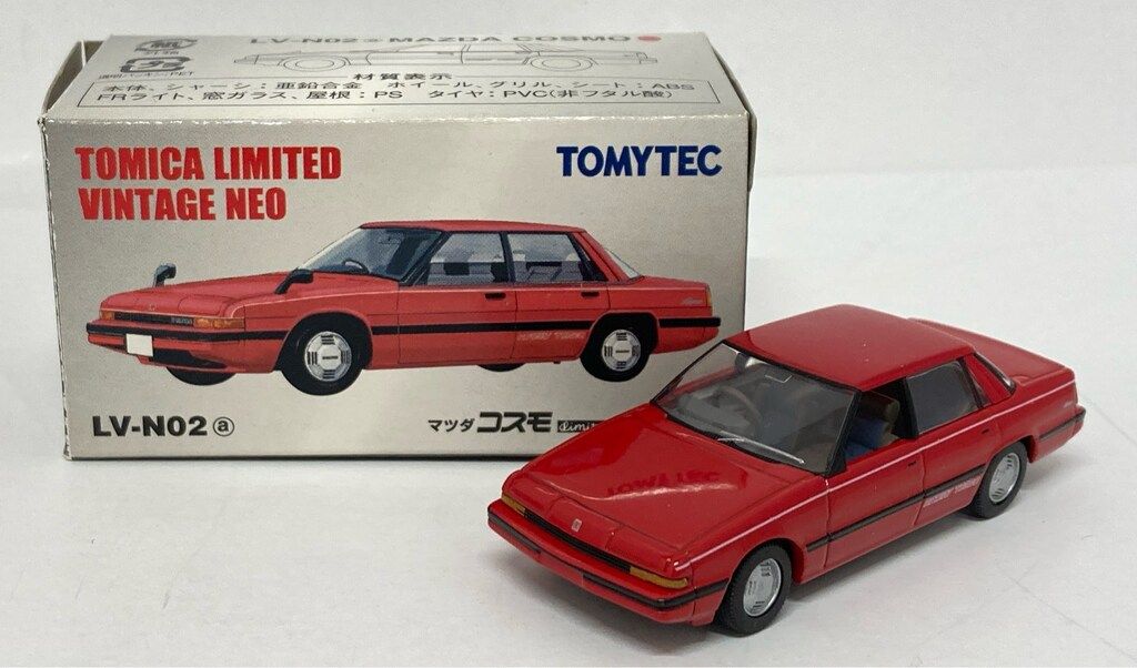 【新品】TOMICA LIMITED VINTAGE NEO マツダコスモ 。 LV-N02b マツダコスモ（白） | 製品をさがす | tomica LIMITED