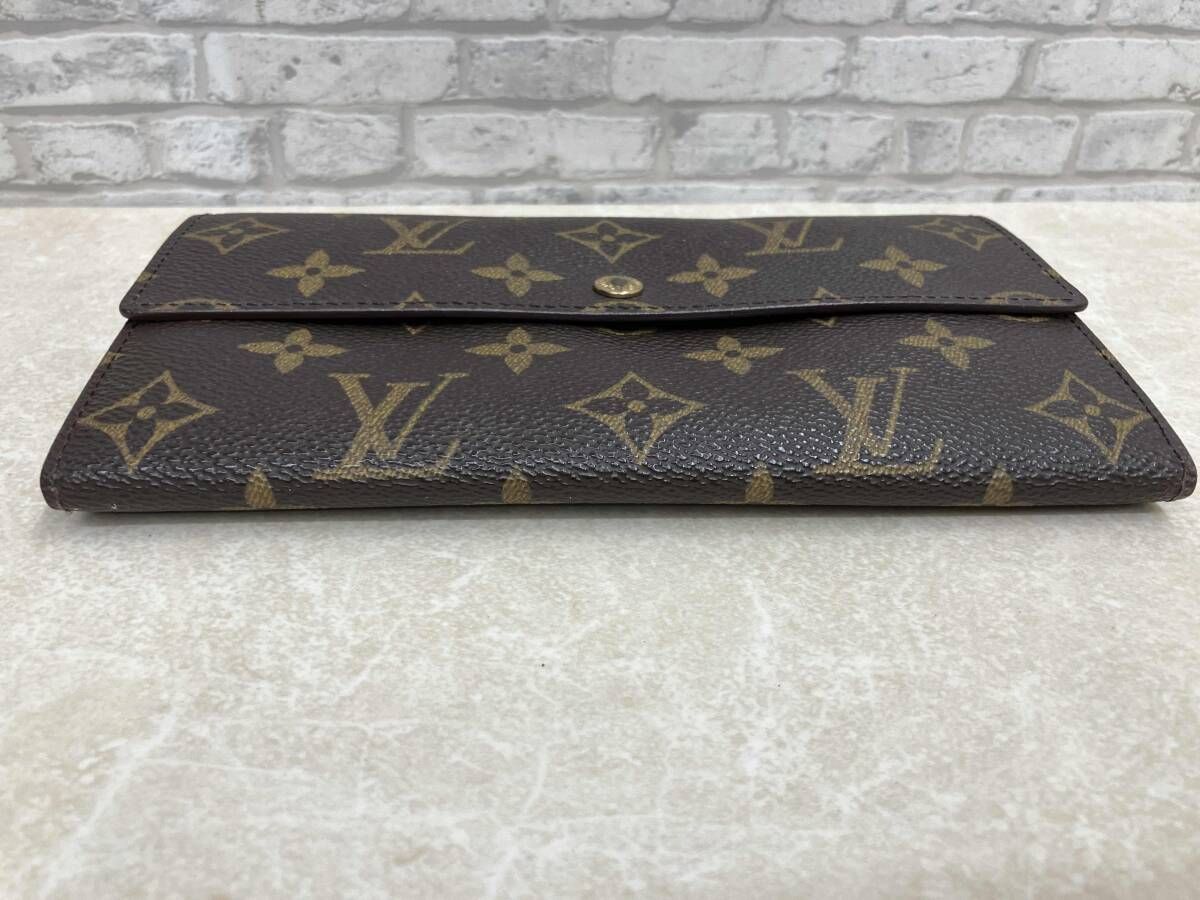 鑑定書付 LOUIS VUITTON ルイ・ヴィトン モノグラム ポルトフォイユ