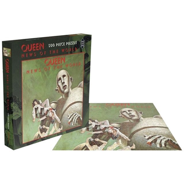 QUEEN NEWS OF THE WORLD ジグソーパズル完成品(額付) QUEEN クイーン - NEWS OF THE WORLD / 500ピース