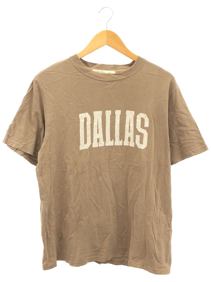 レミレリーフ　DALLAS Tシャツ(BROWN) REMI RELIEF (レミレリーフ) 23SS DALLAS Tシャツ レディース